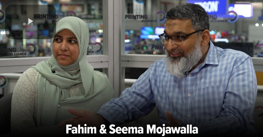Seema and fahim interviewed for printing united spotlight